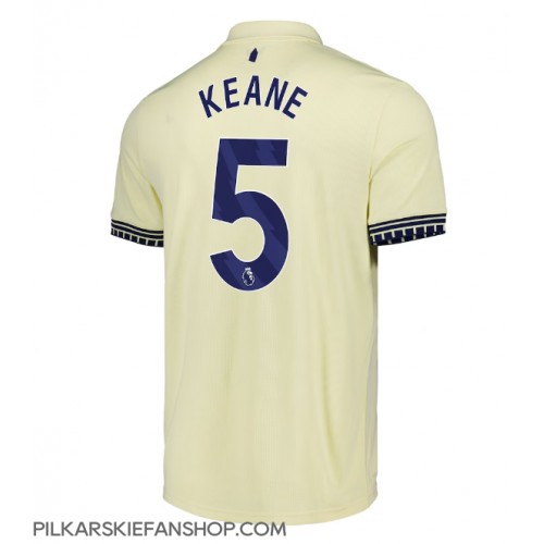 Koszulka piłkarska Everton Michael Keane #5 Strój wyjazdowy 2025-26 tanio Krótki Rękaw Koszulka piłkarska Everton Michael Keane #5 Strój wyjazdowy 2025-26 tanio Krótki Rękaw
